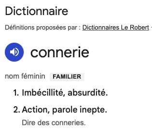 connerie